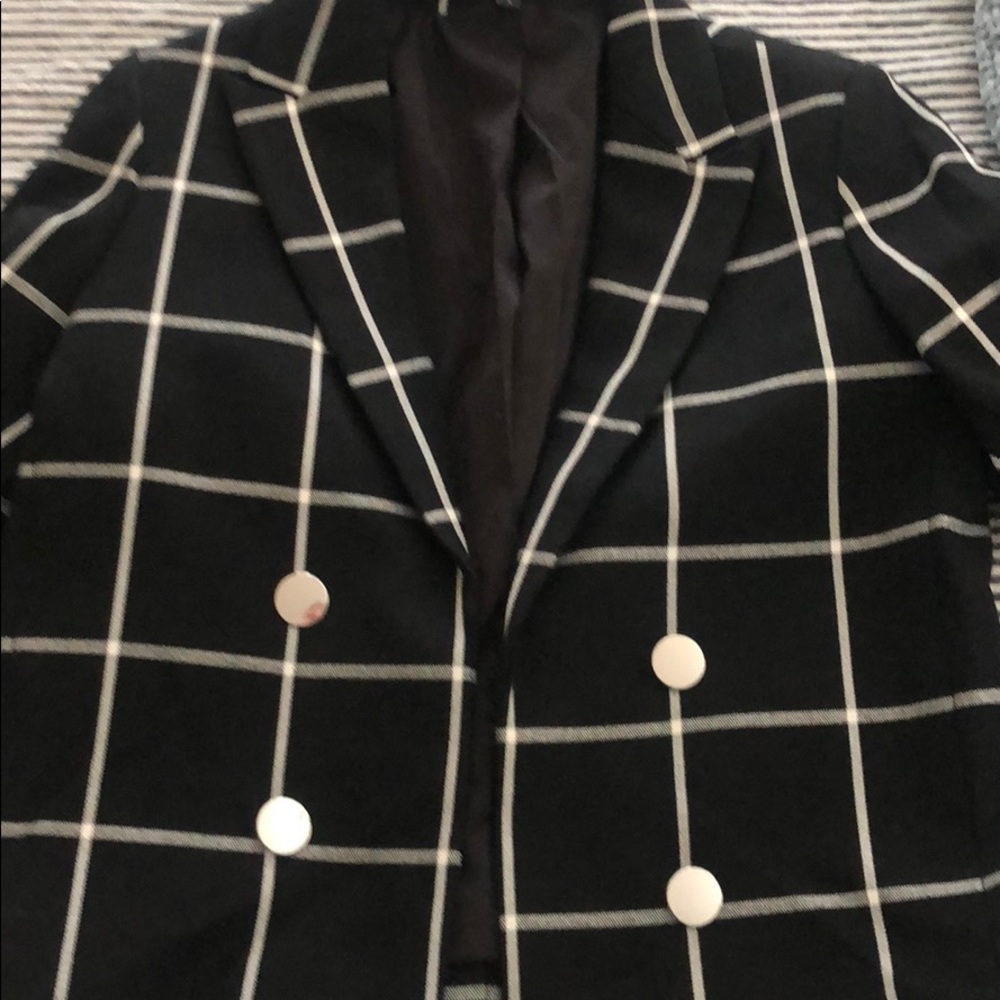 Express blazer semi cropped